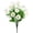 G, variant on All Weather UV Resistant Artificial Flowers with Green Foliage, Realistic Faux Plastic Floral Bouquet, Indoor Outdoor Decor for Garden Porch Wedding Home Vase Arrangements(Red)