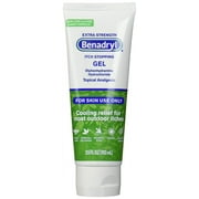 Benadryl Itch Relief Cooling Gel Topical Analgenics, Extra Strength, 3.5oz