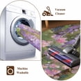 thumbnail image 5 of Spring Flower Area Rug 3x5 Washable Rug Non Slip Garden Blossom Fantasy Floral Pastoral Oil Painting Large Area Rug Indoor Floor Carpet for Entryway Bedroom Kitchen Home Office Dining Room, 5 of 8