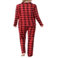 thumbnail image 2 of Family Christmas Matching Outfits Plaid Nightwear Sleepwear  Pyjamas, 2 of 7