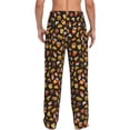 thumbnail image 6 of Cauagu Burger Fries Mens Pajama Pants Sleep & Lounge Pants,PJ Bottoms with Pockets-Small, 6 of 7