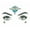 A Multicolor home supplies, variant on ABPWLY Face Stickers Rhinestone Crystal Face Stickers Pearl Stickers,Cute Glitter Makeup Accessories for Women for Festival Carnival Makeup Accessories