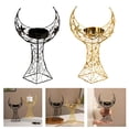 thumbnail image 2 of MOMOJIA Middle Eastern Themed Iron Tealight Candle Holders Moon Tower Shape Home Accent, 2 of 20