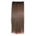 thumbnail image 1 of 5 Cartes Longue Extension de Cheveux Raides Perruque Lin, 1 of 2