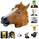 thumbnail image 2 of Máscara de látex para Halloween, máscara de cabeza de caballo, conjunto de cabeza de Animal, máscara de caballo de perro, máscara de caballo Jun Qiuyongming unisex, 2 of 2