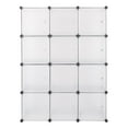 thumbnail image 6 of Ktaxon DIY 12-Cube Closet Storage Organizer Wardrobe for Bedroom Living Room with Doors, 6 of 7