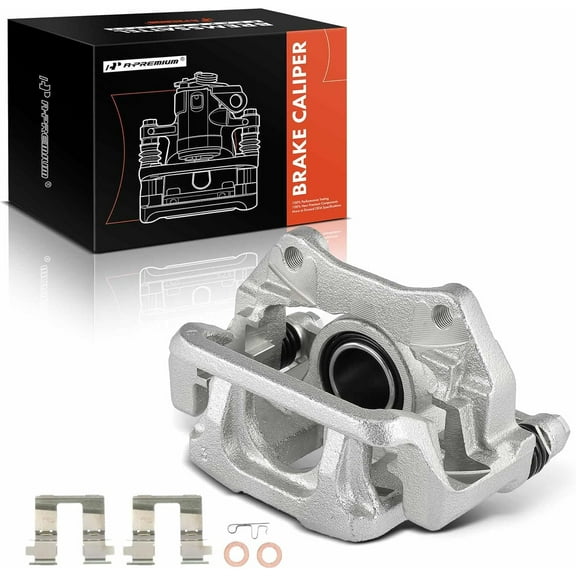 A-Premium Disc Brake Caliper Assembly with Bracket Compatible with Honda Odyssey 2011-2017 Rear Driver Side