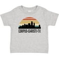 thumbnail image 3 of Inktastic Corpus Christi Texas Skyline Retro Boys or Girls Baby T-Shirt, 3 of 5