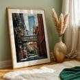 thumbnail image 6 of Staple Street Skybridge 02 - Manhattan New York Photography City Architecture Bridge Street Photography Skyline Vintage Unframed Wall Art Print 18 x 24 inches, 6 of 60