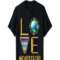thumbnail image 2 of Love Montessori Teacher Montessori Education Back To School T-Shirt Tee For Adult, Men, Women, Teen, Teenager, Adolescent, Youth, 2 of 5
