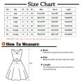 thumbnail image 3 of Idoravan Women's Summer T Shirt Dress Clearance Fashion Womens Casual Spring And Summer V-neck Three-quarter Sleeve Printed Dress, 3 of 6