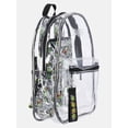 thumbnail image 3 of Teenage Mutant Ninja Turtles 17" Unisex Clear Backpack with Printed Laptop Sleeve, Green, 3 of 5