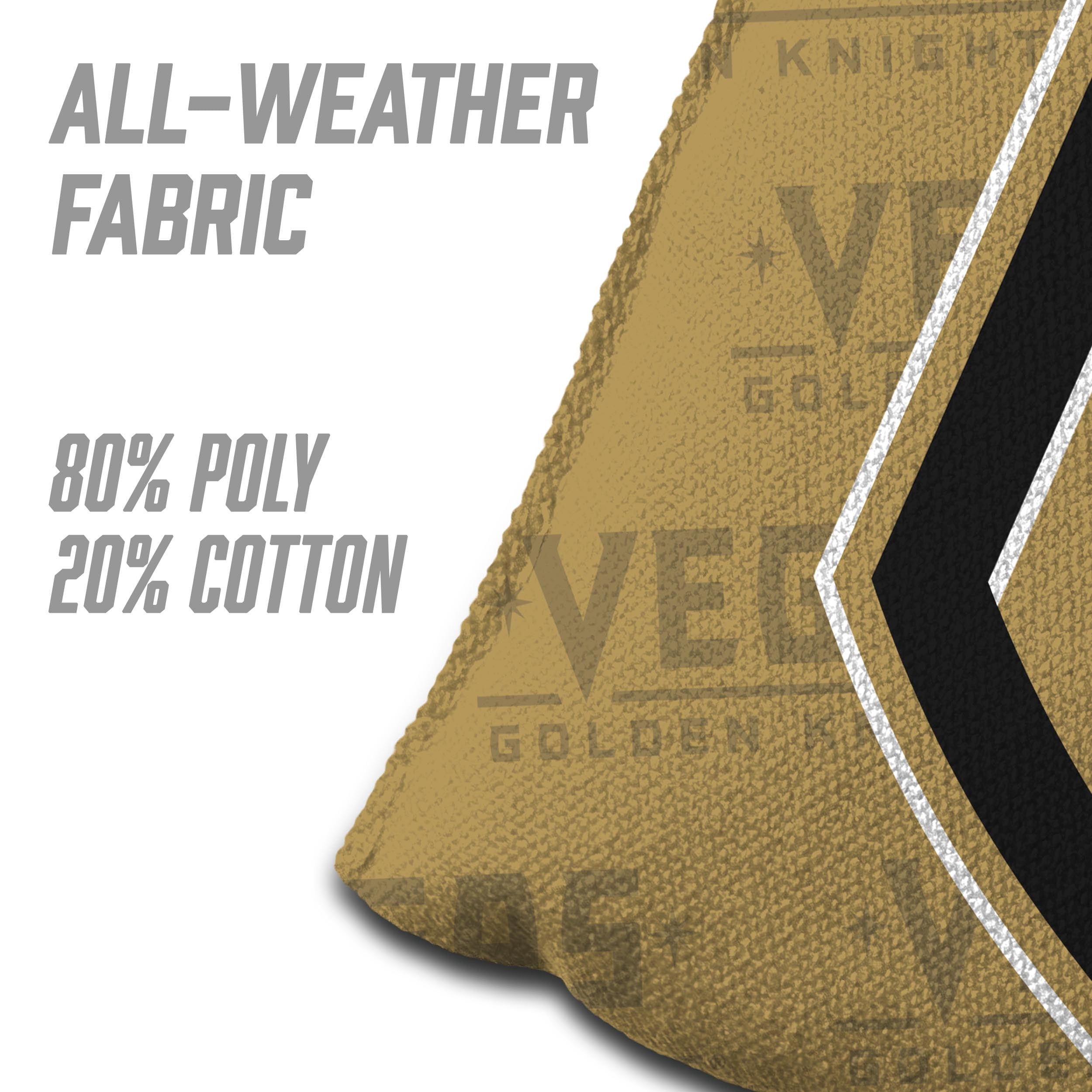 NHL Vegas Golden Knights Cornhole Bags - 4PK - Gold