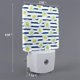 thumbnail image 2 of Fotbe Daisy Striped Nautical Luz Nocturna LED, Luz de Noche con Sensor de Luz Natural de Anochecer a Amanecer, Se Enchufa a la Pared, Blanco Cálido 0.5W-UK, 2 of 7
