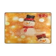 thumbnail image 2 of Non-Slip Area Rug 36"x24" Indoor Washable Floor Mats Carpet Printed for Living Room, Bedroom, Home Decor Happy Snowman, 2 of 7