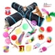 thumbnail image 1 of Juego de juguetes para gatos perfecl 22 piezas túneles plegables juguete interactivo con plumas B99503, 1 of 8