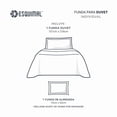 thumbnail image 4 of Funda Duvet Invernal Afelpada Doble Vista con Funda de Almohada Esquimal (Multicolor Rosa, Individual), 4 of 5
