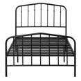 thumbnail image 1 of Costway Twin Size Metal Bed Frame Steel Slat Platform w/ Headboard & Footboard Black, 1 of 2