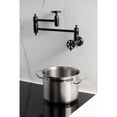 thumbnail image 2 of Kingston Brass KS3105RX Belknap Wall Mount Pot Filler Faucet, Oil Rubbed Bronze, 2 of 7