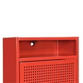 Picket House Furnishings Gemma Nightstand with USB Port in Red