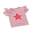 thumbnail image 4 of PENGXIANG Bébé Indépendance Jour Manches Courtes + Short Étoile à Cinq Branches Rouge 2-3 Ans, 4 of 6