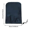 thumbnail image 3 of Mupvlun 2 Pcs Waterproof Side Mirror Covers, Car Rearview Mirror Protectors, Exterior Rearview Mirror Accessories with Drawstring for Winter Car Rearview Mirrors (14.96''x16.14'') Black2, 3 of 7