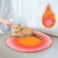 thumbnail image 3 of Pet Heating Pad For Small Dogs Cats Round Fixed Temperature Quick Heating Easy To Clean Pet Heating Bed, 3 of 5