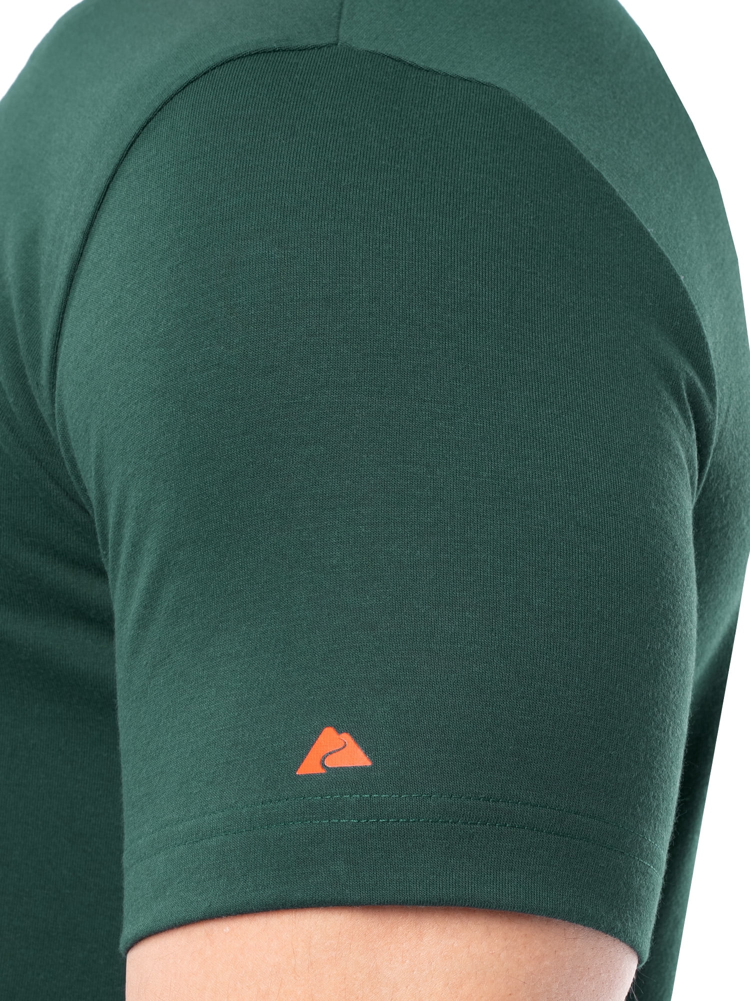 Ozark Trail Men's Active Graphic Tee with Short Sleeves, Sizes S-3XL