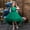 czb# Green421, variant on CUZIBR Girls Toddler Birthday Party Formal Dresses Elegant Lace Floral Embroidery Crewneck Sleeveless Maxi Dress Sparkly Sequins Glitter Fairy Tiered Layered Tutu Tulle Ball Gowns,Pink,9-10 Years
