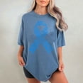 thumbnail image 6 of Comfort Colors November Diabetes Awareness Shirt – In November We Wear Blue Ribbon Tee, Diabetic Survivor & Warrior Gift, 6 of 8
