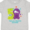thumbnail image 4 of Inktastic Monster 5th Birthday Boys or Girls Toddler T-Shirt, 4 of 5