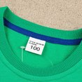 thumbnail image 7 of TOWED22 Fall Winter Toddler Baby Boy Clothes 2Pcs Checkered Crewneck Sweatshirt and Pants Sweatsuit Little Boy Clothing Size:3-4 Y,Color:Green, 7 of 7