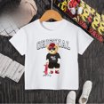 thumbnail image 3 of Camiseta de algodón 100 % con estampado de oso y patineta creativa de verano para niños y niñas, cómoda camiseta informal de manga corta para adolescentes, camiseta de algodón, 3 of 5