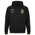 thumbnail image 3 of Icon Sports AFA Messi #10 Pullover Hoodie, Black/Gold, Cotton-Poly, YS-XXL, 3 of 6