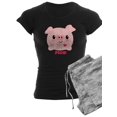 thumbnail image 1 of CafePress - Kawaii I Love Pigs - Women's Dark Pajamas, 1 of 1