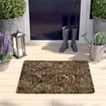 thumbnail image 2 of Grassland Camo Brown Plants Flannel Non Slip Door Rugs,Washable Door Mats Indoor,Decorative Door Mats,Dirt-Resistant and Absorbent Doormat for Entrance,Bedroom,Kitchen,Bathroom,23.5"x16", 2 of 5