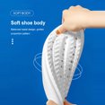 thumbnail image 5 of Zapatillas de Casa Cool Antideslizantes Parejas Elásticas para Caminar (34-35) Blancas, 5 of 5