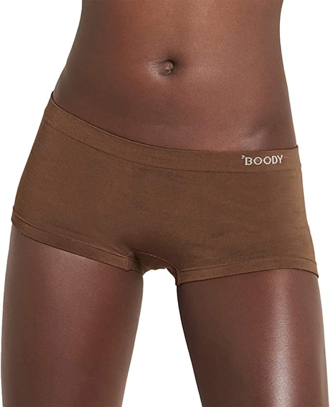Boody Body Ecowear Women's Boyleg Briefs, 2 Pack - X-large - Nude 2