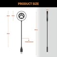 thumbnail image 4 of Smart Voice Control USB Night Light for Bedside,3 Level Dimmable 3 Colors Changing Eye Protection Portable LED Table Reading Lamp, 4 of 5