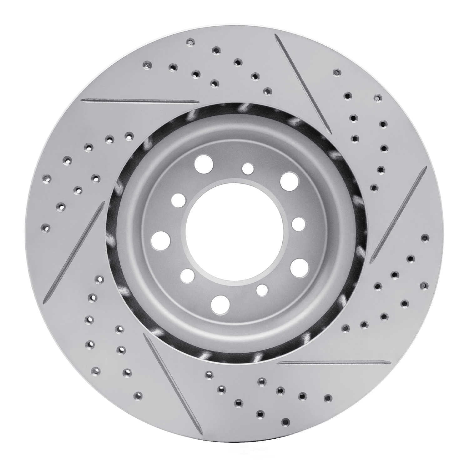 Dynamic Friction Company 830-31055D DFC Geoperformance Rotor - Drilled and Slotted