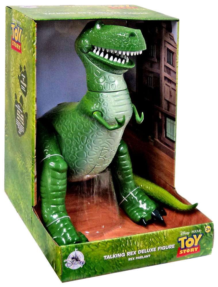 Toy Story Deluxe Talking Rex Dinosaur 14" Figure 