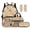 Capybara, variant on Yuyamidu Fish Camo Boys Bookbag and Lunch Box Set of 5 Elementary/Middle School Bag and Lunch Bag Pencil Box Bookmarks Children Bookbag Set with Lunch Boxes for Kids Girls 5th Grade