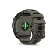 Garmin tactix 8 Tactical Smartwatch 51mm, AMOLED Touchscreen, Multiband GPS, Applied Ballistics Ultralight Solver, Titanium Sapphire Case, Built-In Flashlight, Olive Drab Cerakote Bundle