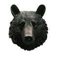 thumbnail image 2 of Bdday College Dorm Decor Mount Wall Statue Bust Wolf/Leopard/Bear Head Sculpture for Home Decoration Living Room Bedroom Office Bar, 2 of 6