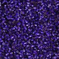 thumbnail image 2 of Miyuki Delica Seed Beads – Size 11/0, DB0610, SL Violet Dyed, 7.2 g, Approx. 1440 Pcs, 2 of 7