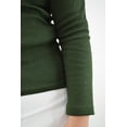thumbnail image 4 of Blusa cuello de tortuga Roman Fashion Tallas Extras 316 Verde militar verde oscuro 42, 4 of 6