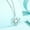 Silver, variant on Atom Pendant Science Necklace Physics Geek Science Gift Charm Jewelry