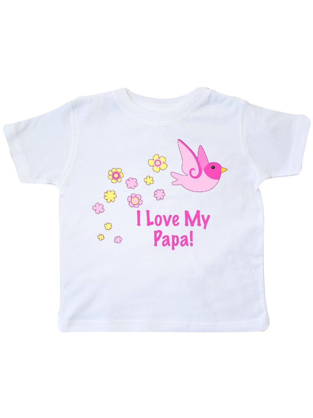 inktastic I Love My Papa Toddler T-Shirt
