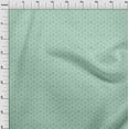 thumbnail image 4 of oneOone Velvet Mint Green Fabric Kids Animal Diy Clothing Quilting Fabric Print Fabric By Yard 58 Inch Wide, 4 of 5