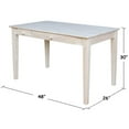 thumbnail image 3 of International Concepts Computer Desk With Flip Down Drawer, 3 of 4